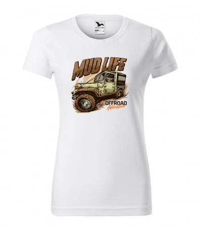 Tricouri offroad - Tricou, idee de cadou, pentru cei pasionati de offroad, Mud Life. Offroad Adventure