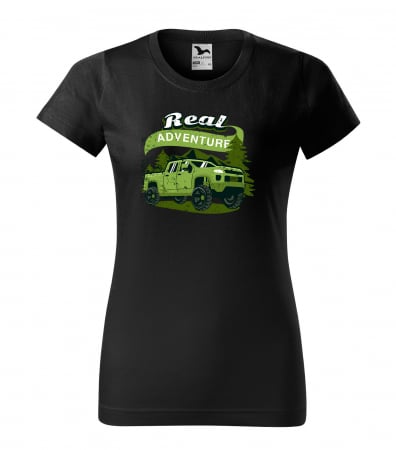 Tricouri offroad - Tricou, idee de cadou, pentru cei pasionati de offroad, Real Adventure