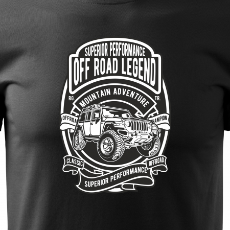 Tricou, idee de cadou, pentru cei pasionati de offroad, Superior Performance. Offroad Legend [1]