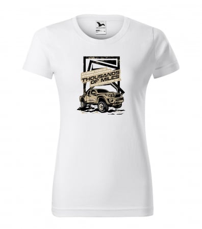 Tricouri offroad - Tricou, idee de cadou, pentru cei pasionati de offroad, Thousands of Miles. Natural Explorer
