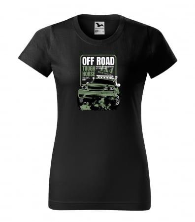Tricouri offroad - Tricou, idee de cadou, pentru cei pasionati de offroad, Tough Horse. 4x4 High Power