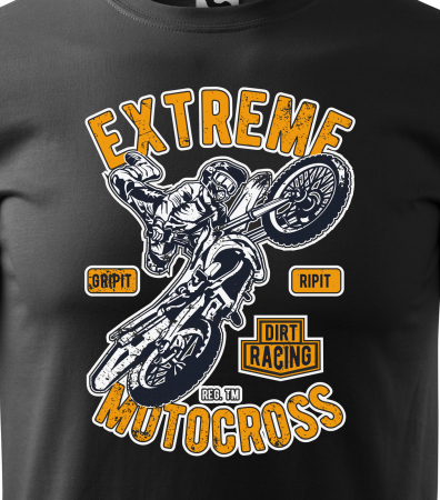 Tricou, idee de cadou, pentru motociclisti de enduro motocross, Extreme Dirt Racing Motocross [1]