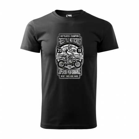 Tricou, idee de cadou, pentru motociclisti de enduro motocross, Freestyle Motocross Performance [1]