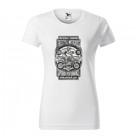 Tricou, idee de cadou, pentru motociclisti de enduro motocross, Freestyle Motocross Performance [2]