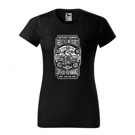 Tricou, idee de cadou, pentru motociclisti de enduro motocross, Freestyle Motocross Performance [3]