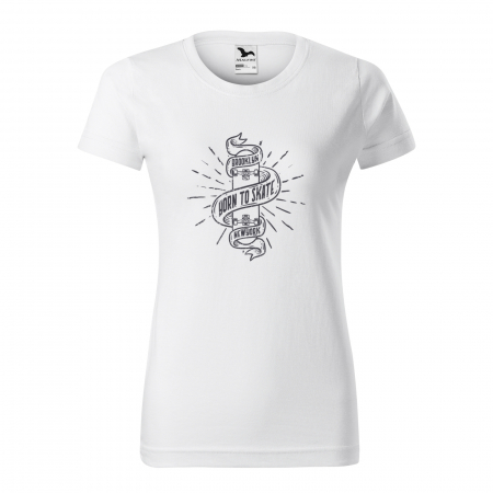 Tricouri skateboard - Tricou, idee de cadou, pentru pasionatii de skateboard, Born to Skate New York