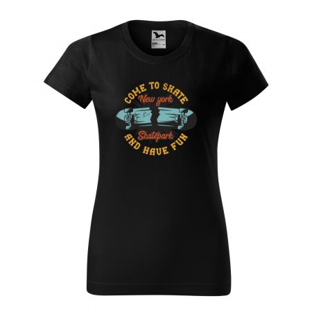 Tricouri skateboard - Tricou, idee de cadou, pentru pasionatii de skateboard, Come to Skate and Have Fun