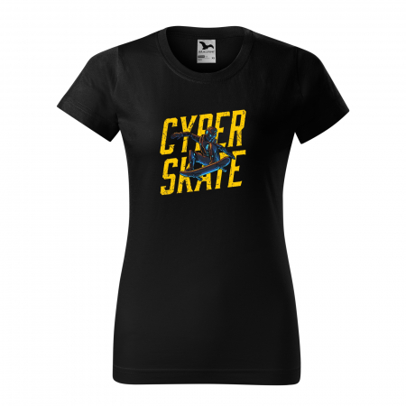 Tricouri skateboard - Tricou, idee de cadou, pentru pasionatii de skateboard, Cyberskate