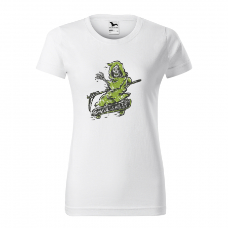 Tricouri skateboard - Tricou, idee de cadou, pentru pasionatii de skateboard, Death Hell Skate