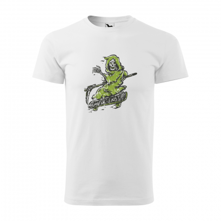 Tricouri skateboard - Tricou, idee de cadou, pentru pasionatii de skateboard, Death Hell Skate