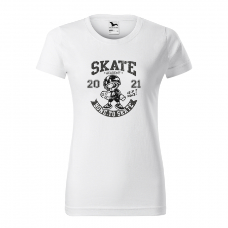 Tricouri skateboard - Tricou, idee de cadou, pentru pasionatii de skateboard, Skate Academy