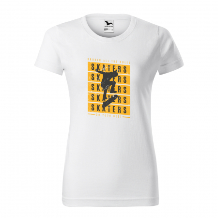 Tricouri skateboard - Tricou, idee de cadou, pentru pasionatii de skateboard, Skate Broke all the Rules