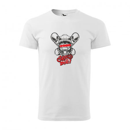 Tricouri skateboard - Tricou, idee de cadou, pentru pasionatii de skateboard, Skate Monkey