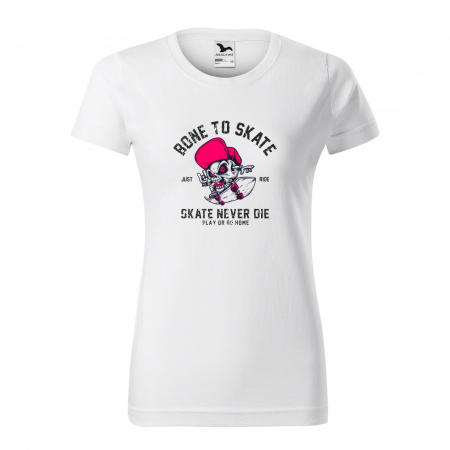 Tricouri skateboard - Tricou, idee de cadou, pentru pasionatii de skateboard, Skate Never Die