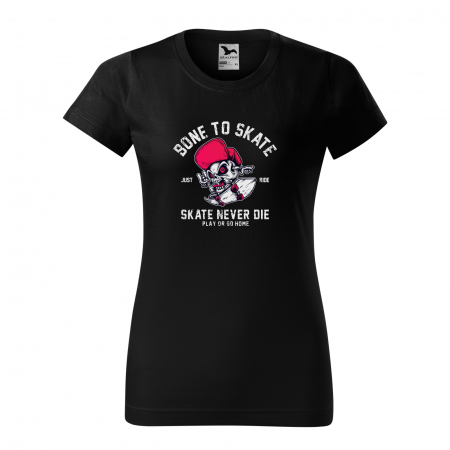 Tricouri skateboard - Tricou, idee de cadou, pentru pasionatii de skateboard, Skate Never Die