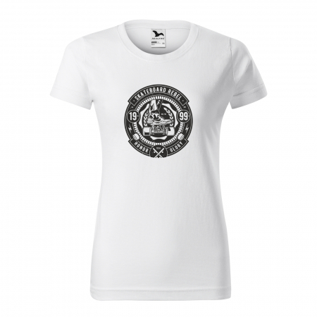 Tricouri skateboard - Tricou, idee de cadou, pentru pasionatii de skateboard, Skateboard Rebel