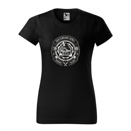 Tricouri skateboard - Tricou, idee de cadou, pentru pasionatii de skateboard, Skateboard Rebel