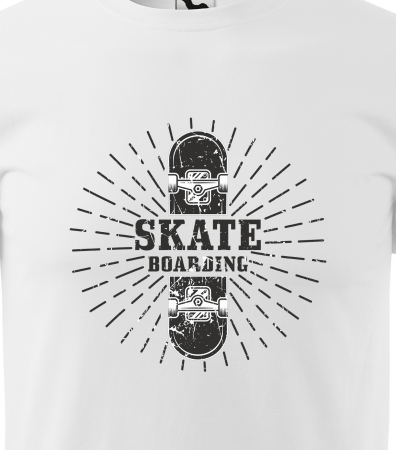 Tricou, idee de cadou, pentru pasionatii de skateboard, Skateboarding Star [1]
