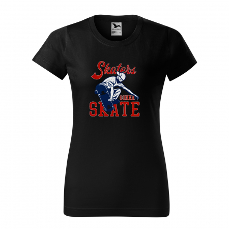 Tricouri skateboard - Tricou, idee de cadou, pentru pasionatii de skateboard, Skaters Gonna Skate With Mask