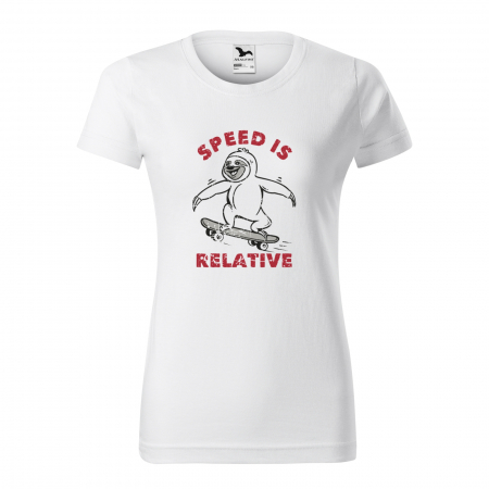 Tricouri skateboard - Tricou, idee de cadou, pentru pasionatii de skateboard, Speed is Relative