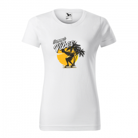 Tricouri skateboard - Tricou, idee de cadou, pentru pasionatii de skateboard, Summer Vibes