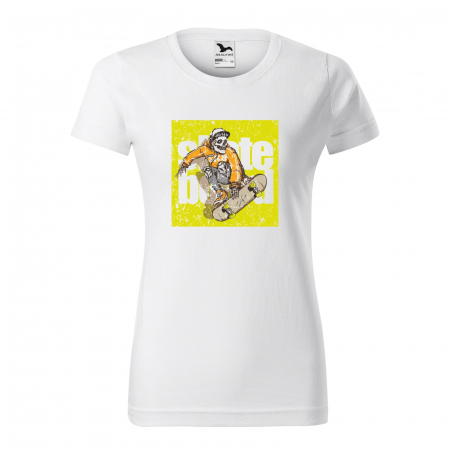 Tricouri skateboard - Tricou, idee de cadou, pentru pasionatii de skateboard, Undead Skateboard