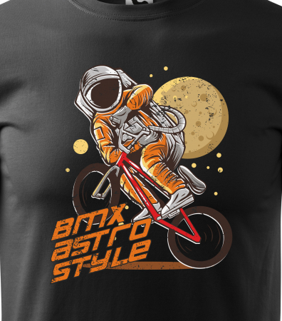 Tricou pentru biciclisti BMX, idee de cadou, BMX AstroStyle [1]