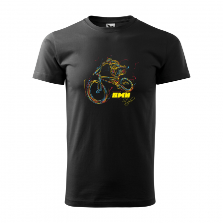 Tricouri biciclisti BMX - Tricou pentru biciclisti BMX, idee de cadou, BMX Color Style