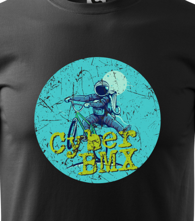 Tricou pentru biciclisti BMX, idee de cadou, BMX CyberBmx [1]