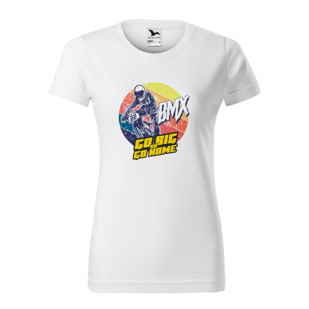 Tricouri biciclisti BMX - Tricou pentru biciclisti BMX, idee de cadou, BMX Go Big or Go Home