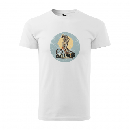 Tricouri biciclisti BMX - Tricou pentru biciclisti BMX, idee de cadou, BMX Moon Legend
