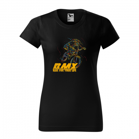 Tricouri biciclisti BMX - Tricou pentru biciclisti BMX, idee de cadou, BMX Ride for Your Life