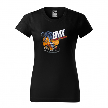 Tricouri biciclisti BMX - Tricou pentru biciclisti BMX, idee de cadou, BMX Space Style