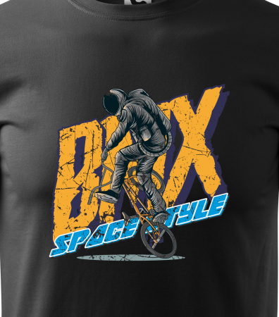 Tricou pentru biciclisti BMX, idee de cadou, BMX Space Style2 [1]