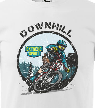 Tricou pentru biciclisti de downhill, idee de cadou, Downhill Extreme Sport [1]