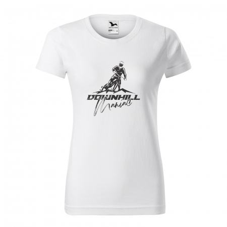 Tricouri biciclisti downhill - Tricou pentru biciclisti de downhill, idee de cadou, Downhill Maniac