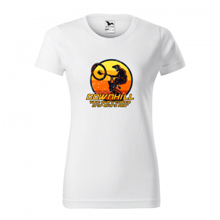 Tricouri biciclisti downhill - Tricou pentru biciclisti de downhill, idee de cadou, Drop Every Fear