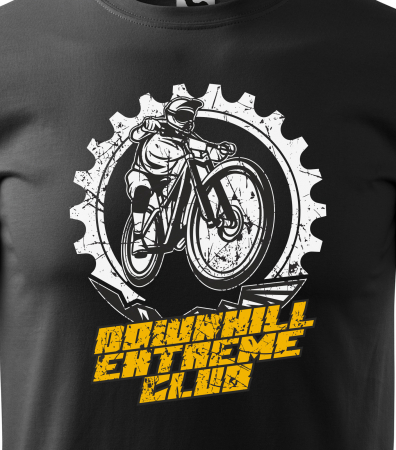 Tricou pentru biciclisti de downhill, idee de cadou, Extreme Club Downhill [1]