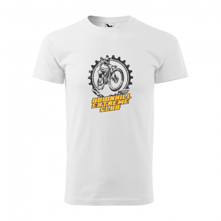 Tricouri biciclisti downhill - Tricou pentru biciclisti de downhill, idee de cadou, Extreme Club Downhill