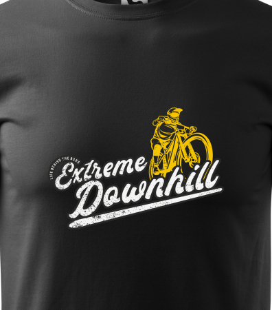 Tricou pentru biciclisti de downhill, idee de cadou, Life Behind Extreme Downhill [1]