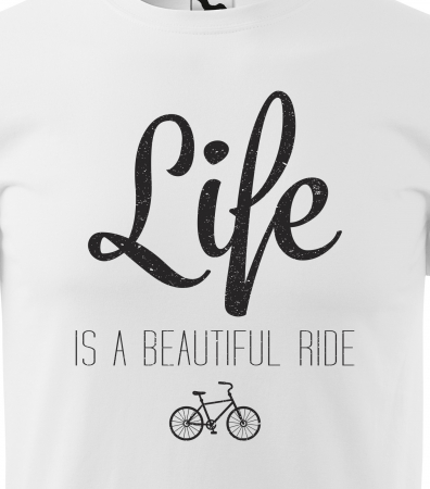 Tricou pentru biciclisti, idee de cadou, Beautiful Ride [1]