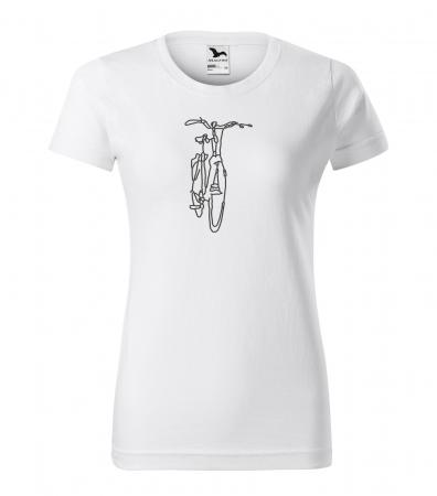 Tricouri biciclisti - Tricou pentru biciclisti, idee de cadou, Bike Drawing