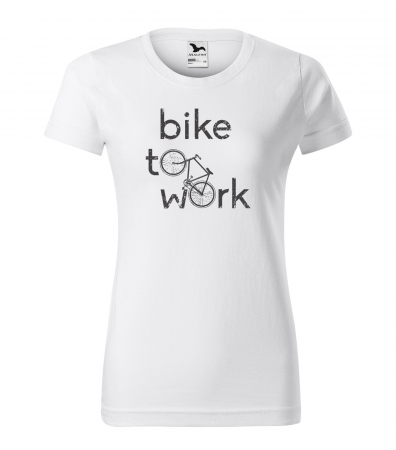 Tricouri biciclisti - Tricou pentru biciclisti, idee de cadou, Bike to Work