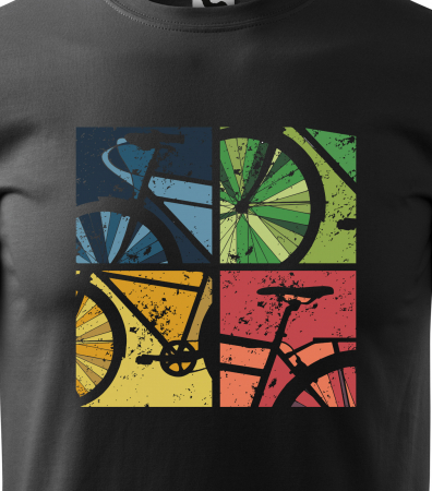 Tricou pentru biciclisti, idee de cadou, Colorful Life [1]