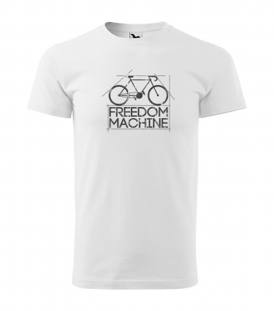 Tricouri biciclisti - Tricou pentru biciclisti, idee de cadou, Freedom Machine