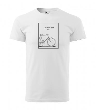 Tricouri biciclisti - Tricou pentru biciclisti, idee de cadou, I Want to Ride my Bike