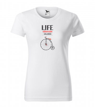 Tricouri biciclisti - Tricou pentru biciclisti, idee de cadou, Life is About Balance