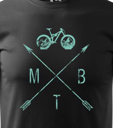 Tricou pentru biciclisti, idee de cadou, MTB Arrows [1]