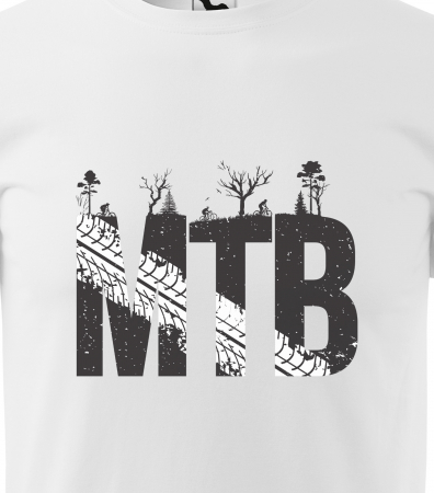 Tricou pentru biciclisti, idee de cadou, MTB the Nature [1]