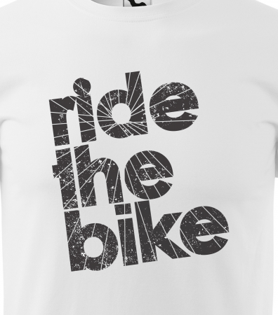 Tricou pentru biciclisti, idee de cadou, Ride the Bike [1]